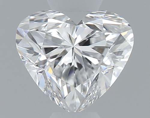 0.41 carat D-VVS1 Natūralus Heart Deimantas (1)
