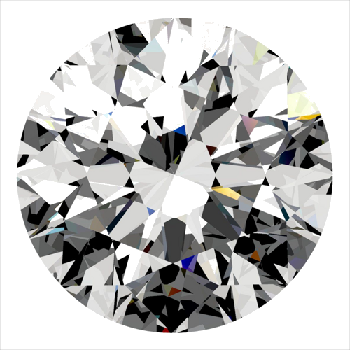 0.3 carat F-VS2 Excellent cut Natūralus Round Deimantas (1)