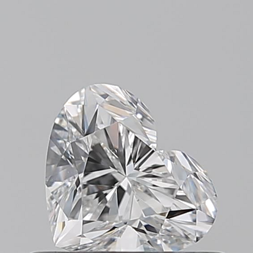 0.5 carat E-SI1 Natūralus Heart Deimantas (1)