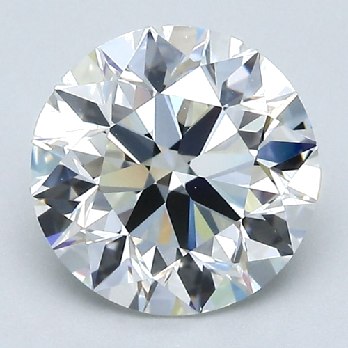 2.2 carat G-VVS2 Excellent cut Natūralus Round Deimantas (1)