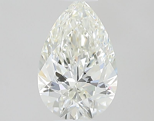0.61 carat J-VVS2 Natūralus Pear Deimantas (1)