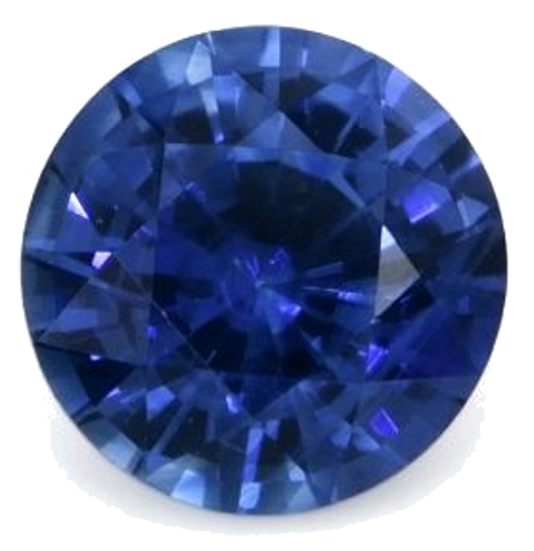 0.6 carat BLUE Round Safyras (1)