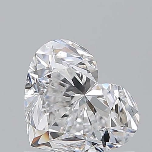 1.01 carat E-SI1 Natūralus Heart Deimantas (1)