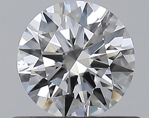 0.53 carat E-VS2 Excellent cut Natūralus Round Deimantas (1)