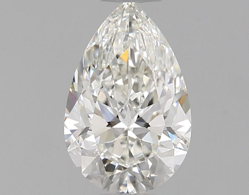 0.52 carat H-VVS2 Natūralus Pear Deimantas (1)