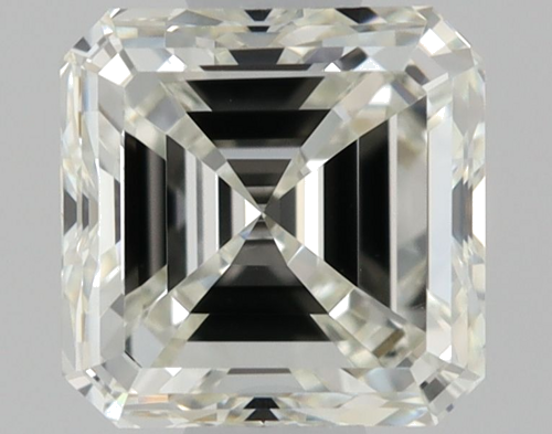 0.5 carat I-VVS2 Natūralus Asscher Deimantas (1)