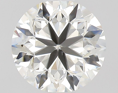 0.5 carat I-VS2 Very Good cut Natūralus Round Deimantas (1)