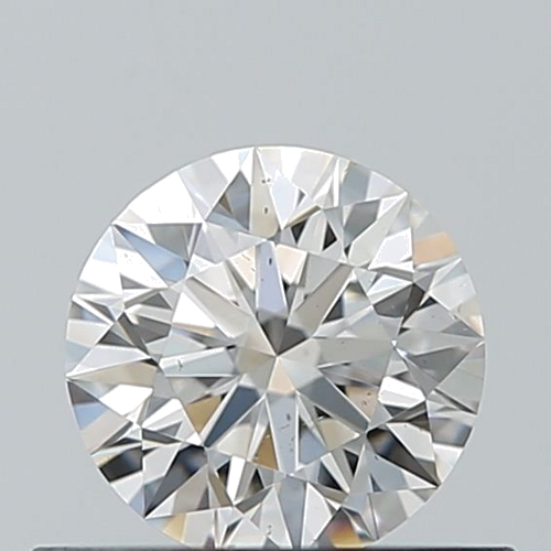 0.5 carat H-VS2 Excellent cut Natūralus Round Deimantas (1)