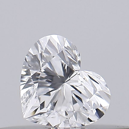 0.2 carat D-VVS1 Natūralus Heart Deimantas (1)