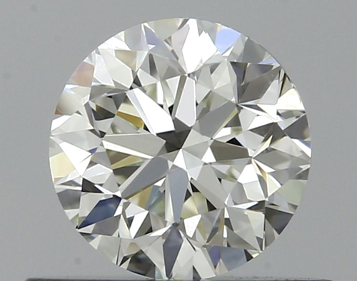 0.5 carat I-VVS2 Very Good cut Natūralus Round Deimantas (1)