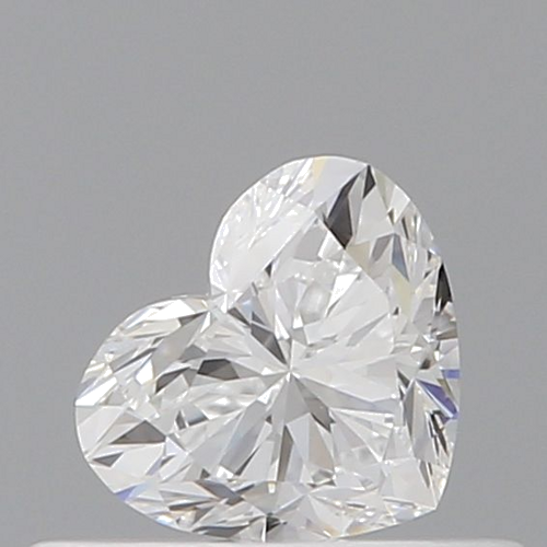 0.32 carat E-VVS1 Natūralus Heart Deimantas (1)