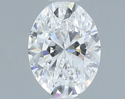 0.61 carat E-VS1 Natūralus Oval Deimantas (1)