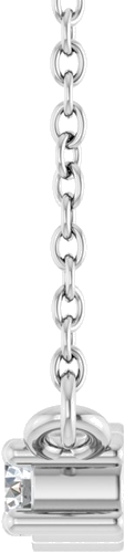 Pakabukas „Three-Stone“ 14k white gold Round 3mm (3)