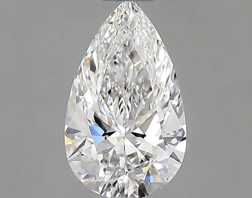 0.54 carat E-VS2 Natūralus Pear Deimantas (1)