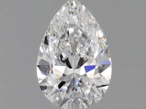 0.38 carat D-VS2 Natūralus Pear Deimantas (1)
