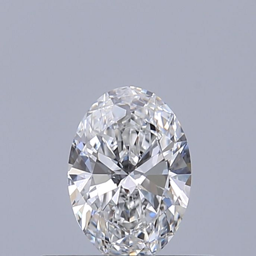 0.34 carat D-VVS1 Natūralus Oval Deimantas (1)