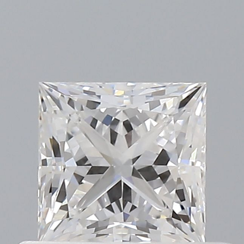 0.57 carat D-VS1 Natūralus Princess Deimantas (1)