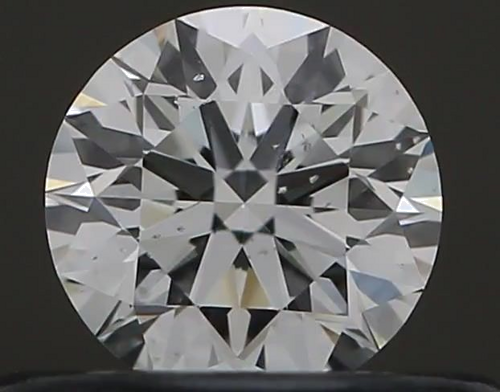 0.34 carat I-SI2 Excellent cut Natūralus Round Deimantas (1)
