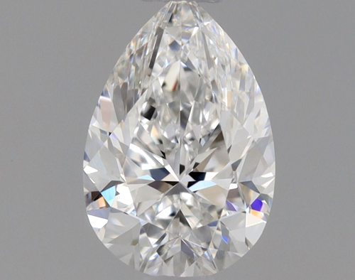 0.4 carat E-VVS1 Natūralus Pear Deimantas (1)