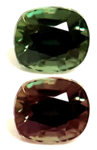 0.24 carat GREEN Cushion Alexandrite (1)