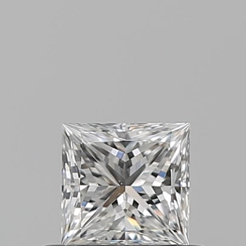 0.52 carat F-VS2 Natūralus Princess Deimantas (1)