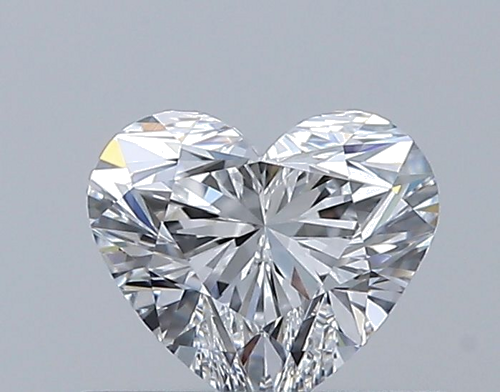 0.42 carat E-VS1 Natūralus Heart Deimantas (1)