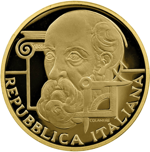 2008 Italija Andrea Palladio 20 eurų auksinė moneta (1)