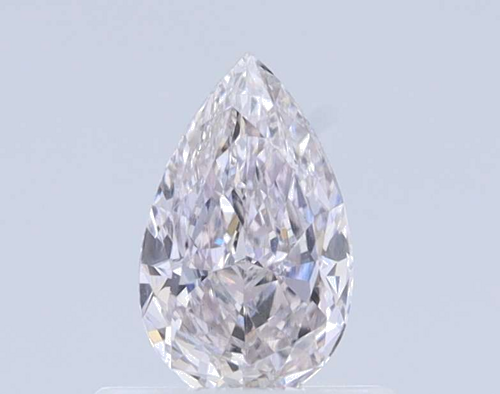 0.5 carat Faint Pink-VS2 Natūralus Pear Deimantas (1)