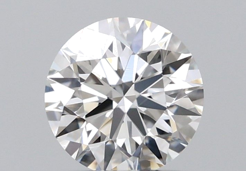 0.42 carat F-VVS1 Excellent cut Natūralus Round Deimantas (1)