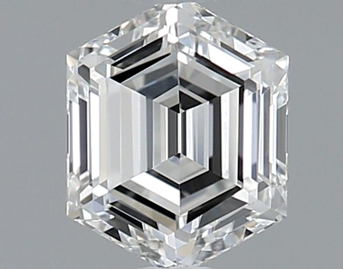 0.5 carat H-VVS2 Natūralus Hexagonal Deimantas (1)