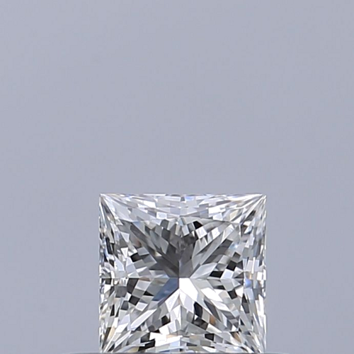 0.3 carat E-IF Natūralus Princess Deimantas (1)