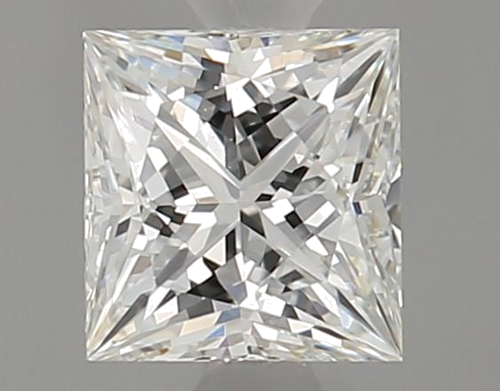 0.44 carat I-VVS2 Natūralus Princess Deimantas (1)