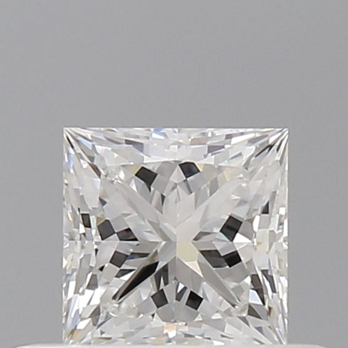 0.44 carat F-VVS1 Natūralus Princess Deimantas (1)