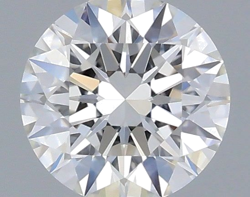0.38 carat F-VVS1 Excellent cut Natūralus Round Deimantas (1)