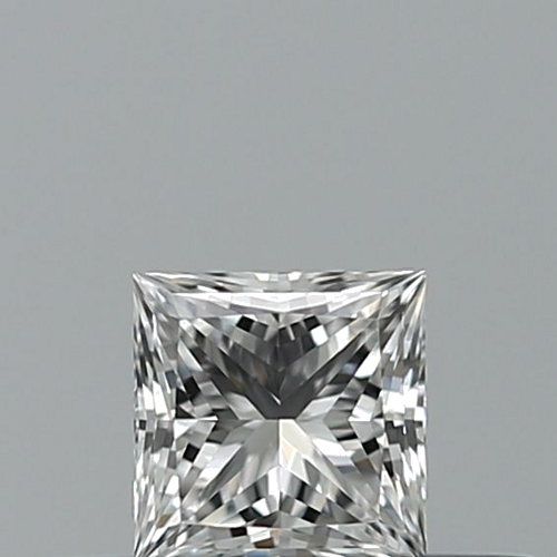 0.24 carat F-VVS1 Natūralus Princess Deimantas (1)