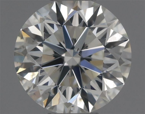 0.4 carat J-SI2 Very Good cut Natūralus Round Deimantas (1)