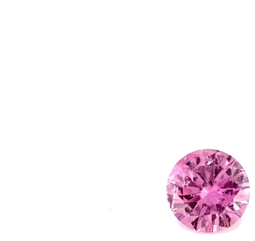 0.52 carat PINK Round Safyras (1)