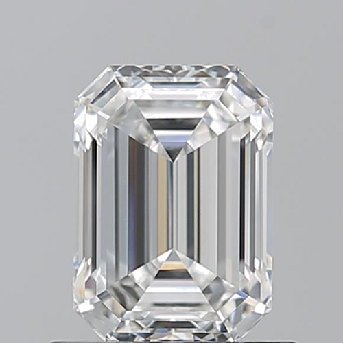 1.01 carat F-VS2 Natūralus Emerald Deimantas (1)