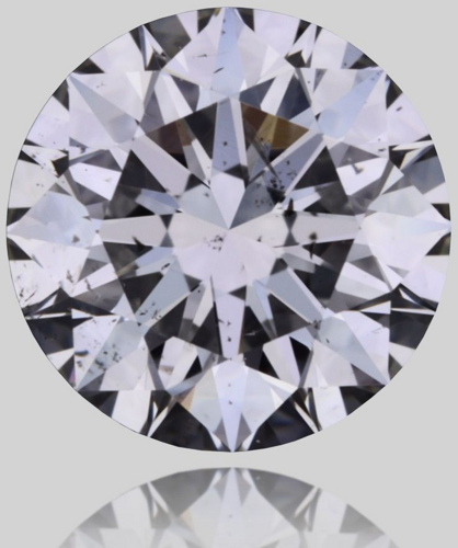 0.81 carat I-SI2 Excellent cut Natūralus Round Deimantas (1)