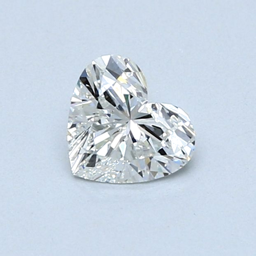 0.52 carat G-VS1 Natūralus Heart Deimantas (1)