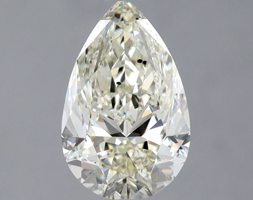 1.4 carat K-SI2 Natūralus Pear Deimantas (1)