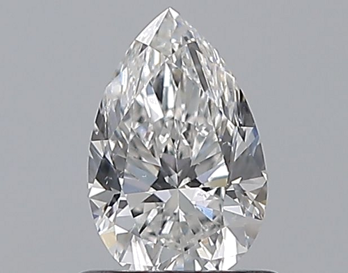 0.7 carat E-SI1 Natūralus Pear Deimantas (1)