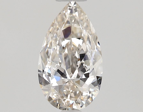 0.5 carat I-VS2 Natūralus Pear Deimantas (1)