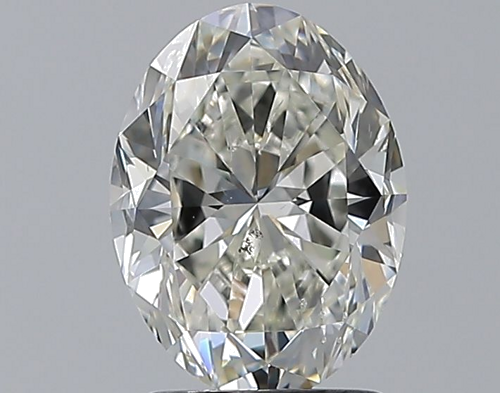 2.0 carat I-SI2 Natūralus Oval Deimantas (1)