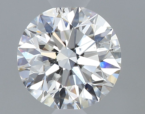 0.6 carat F-SI1 Excellent cut Natūralus Round Deimantas (1)