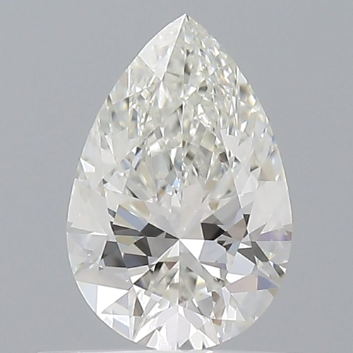 0.54 carat H-VVS1 Natūralus Pear Deimantas (1)