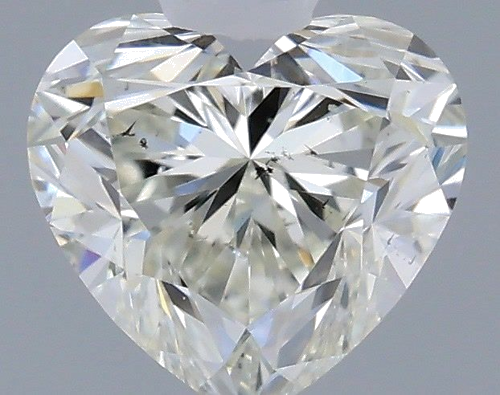 0.4 carat K-SI1 Natūralus Heart Deimantas (1)