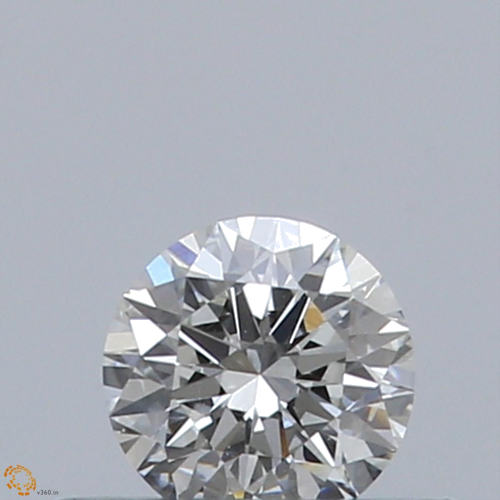 0.27 carat F-VVS1 Excellent cut Natūralus Round Deimantas (1)