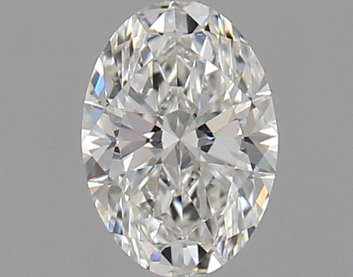 0.5 carat G-VS2 Natūralus Oval Deimantas (1)