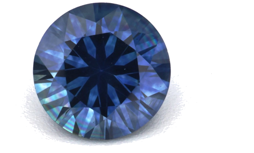 0.62 carat BLUE Round Safyras (1)